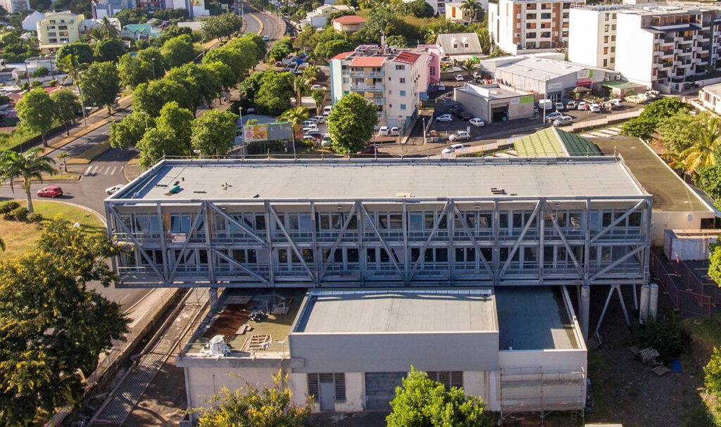 Bâtiment CFA à Saint-Denis