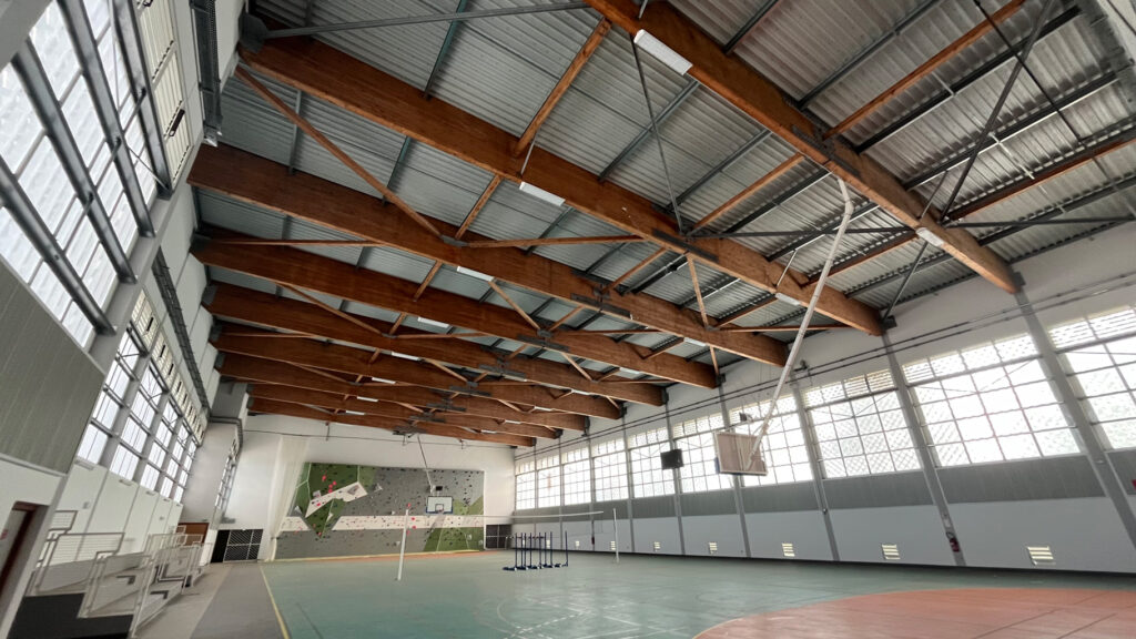 Gymnase du Chaudron à Saint-Denis