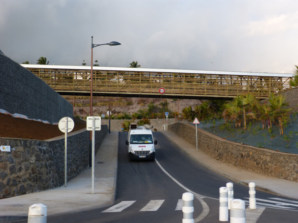 Passerelle pour la ZAC Portal à Saint-Leu